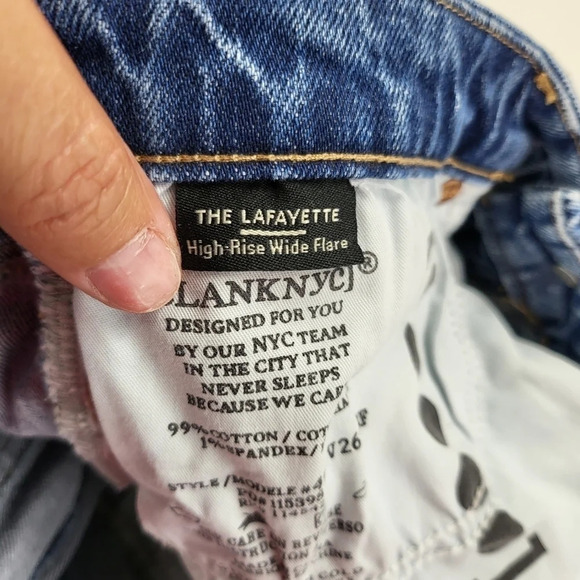 Blank NYC Womens Sz 29 The Lafayette Out of Body Jean Distressed NEW - Picture 13 of 15